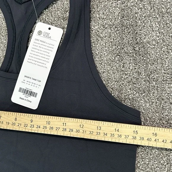 *Lot Of 2* CRZ Yoga Butterluxe Workout Tank Tops Racerback ~ Size MED (NWT $52) - Picture 11 of 12